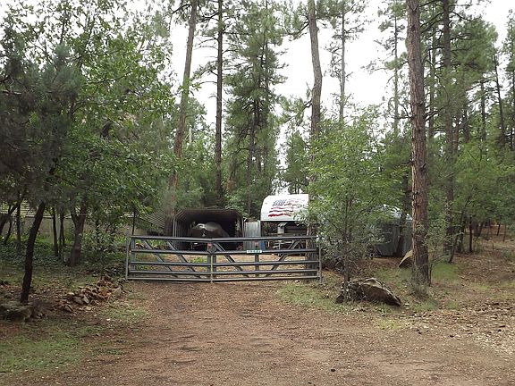 Boat & RV parking from Steep