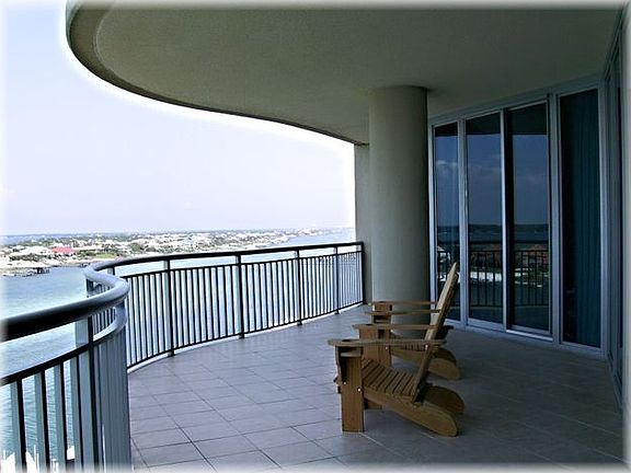 Balcony Overlooking River