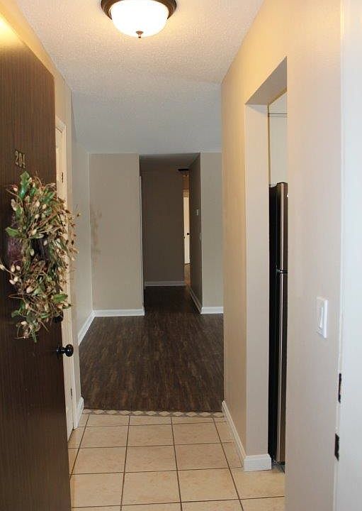 Entry looking in