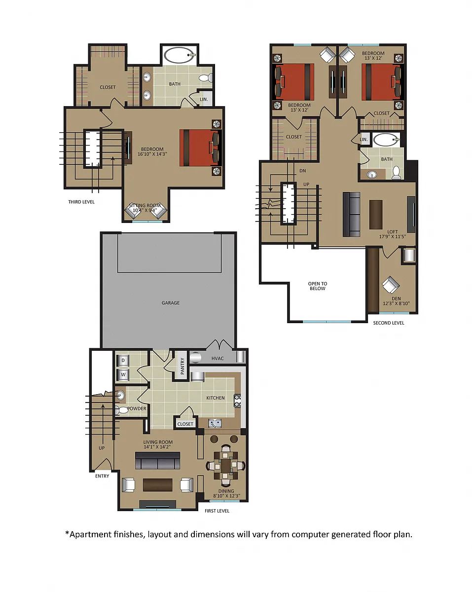 Floor plan C3T-Inman
