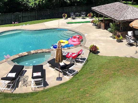 Pool and Tiki Bar