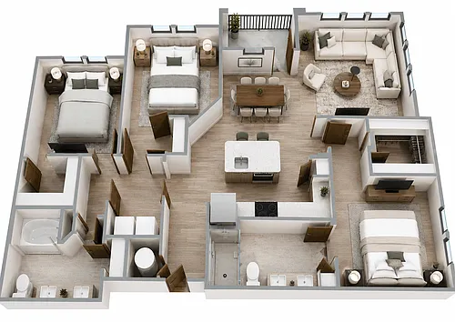 Floor plan Atlanta