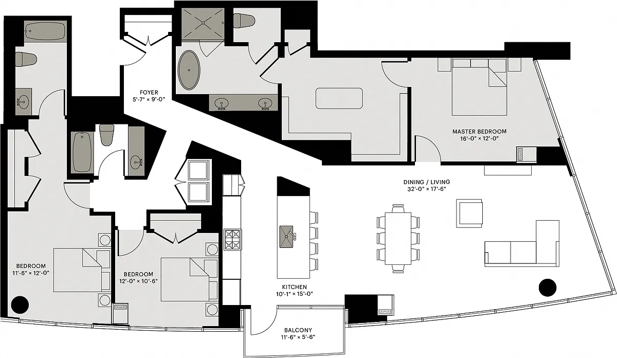 Floor plan Plan 02A
