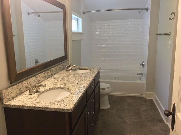 new bathroom with heated vent