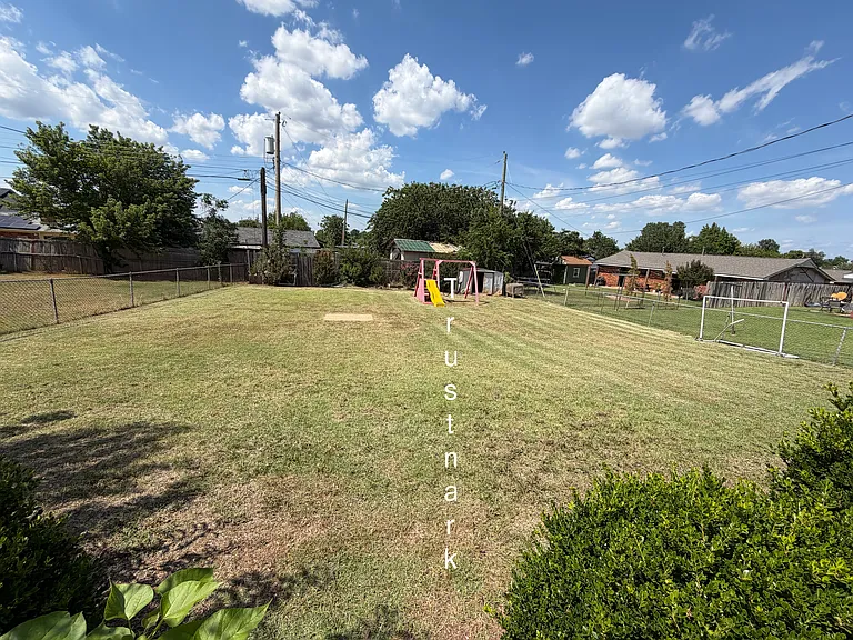 Back yard