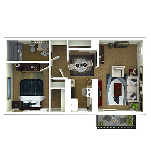 Floor plan The Venice