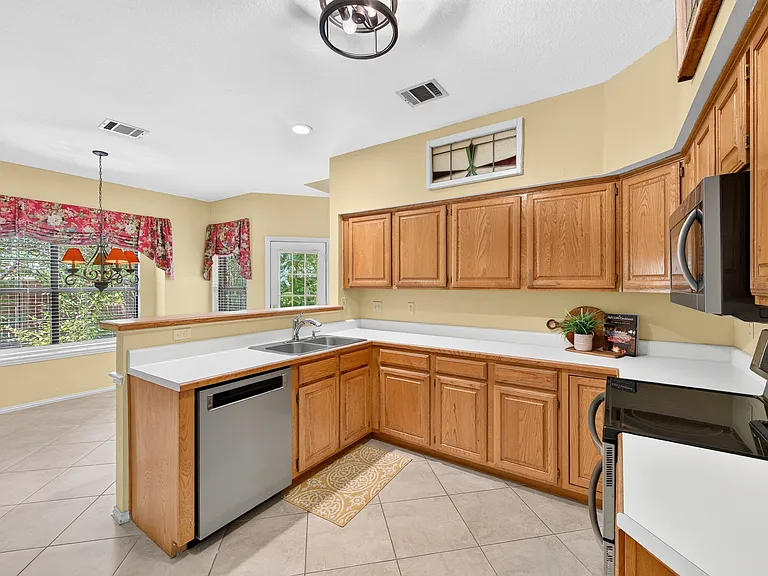 Kitchen with updated appliances
