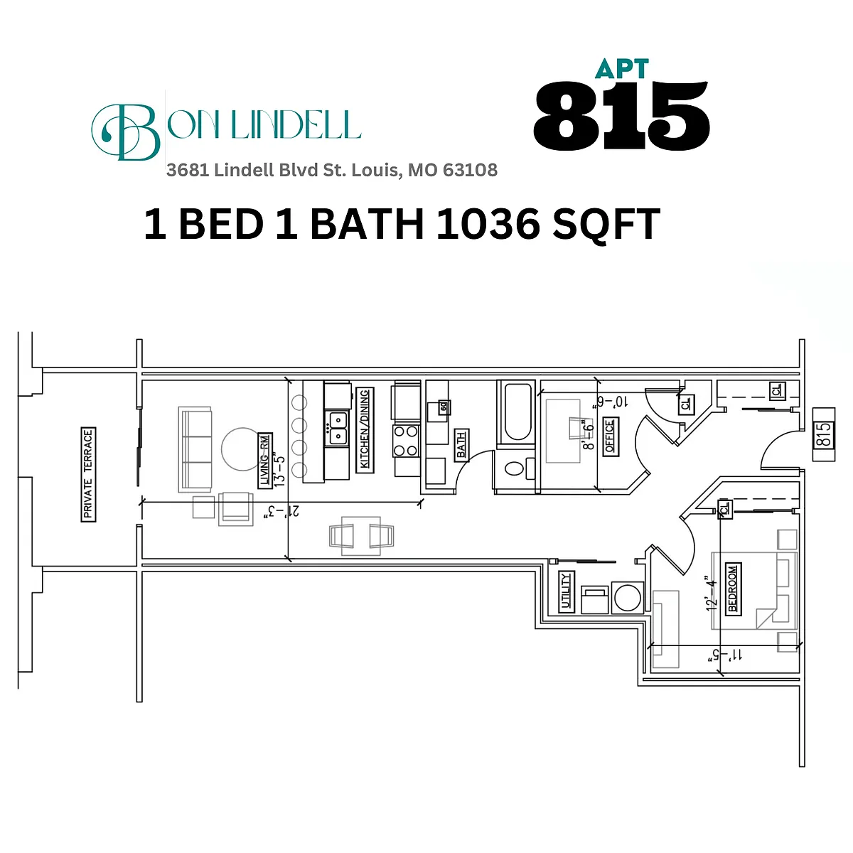 Floor plan 815