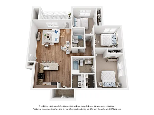 Floor plan Trinity
