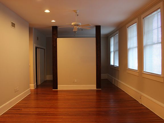 View of living room and bedroom wall from dinning room.