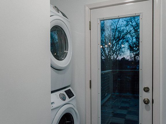 New washer and dryer