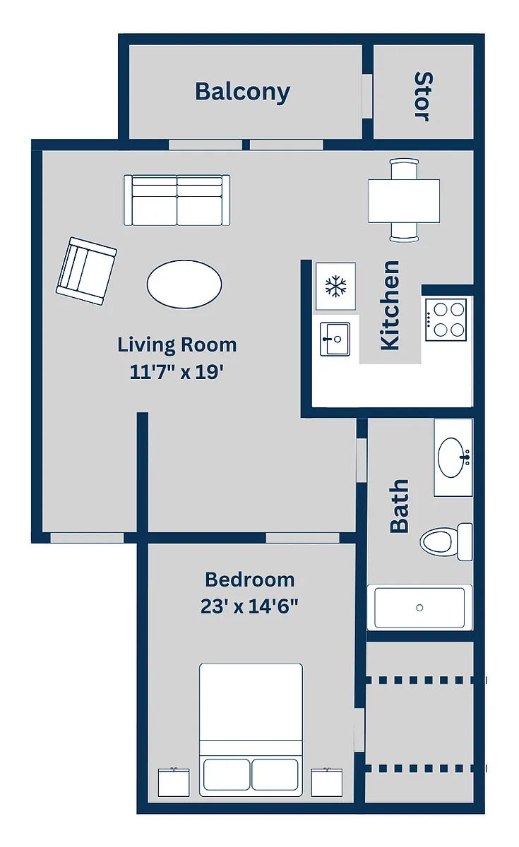 Floor plan Plan C