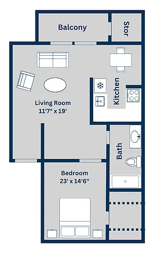 Floor plan Plan C