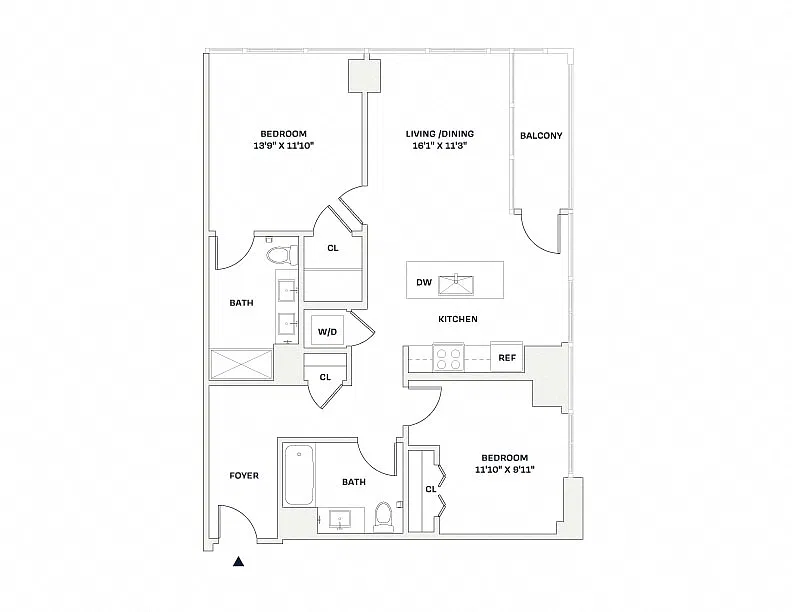Floor plan B07A