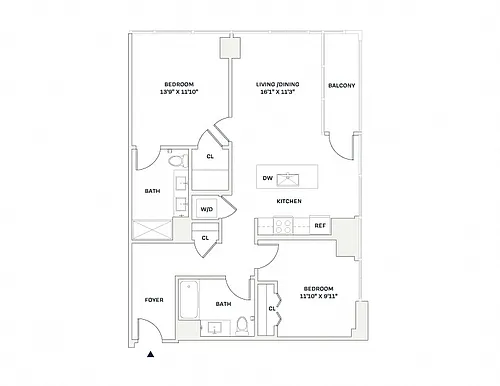 Floor plan B07A