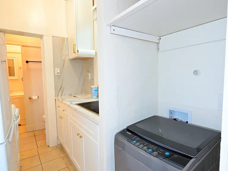 In-unit Compact washer!