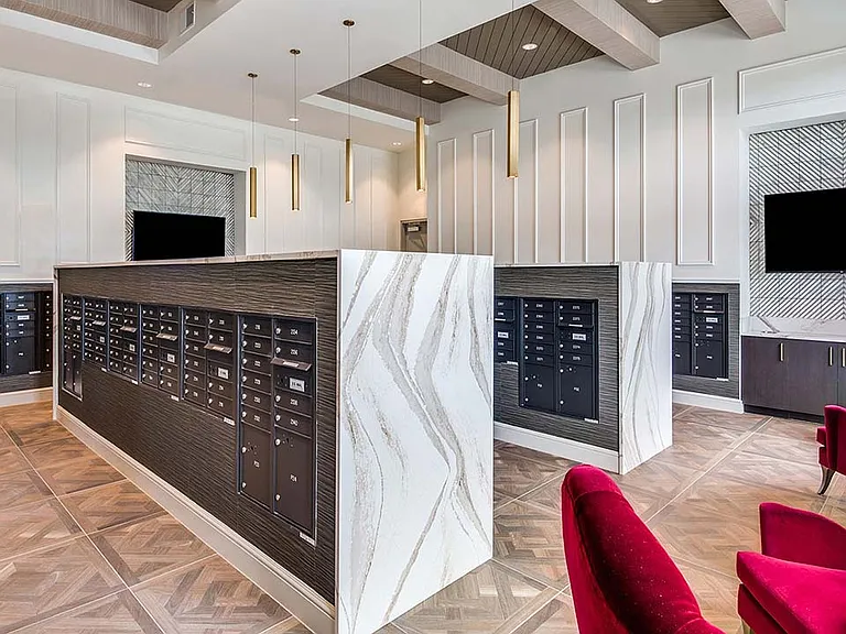 Griffis Frisco mail room.