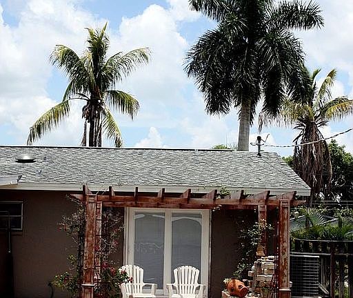 Paver Patio (French sliders going into Master Bdrm)