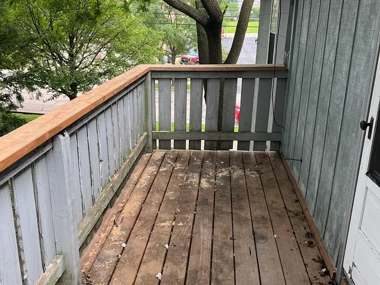 Deck off the Master Bedroom