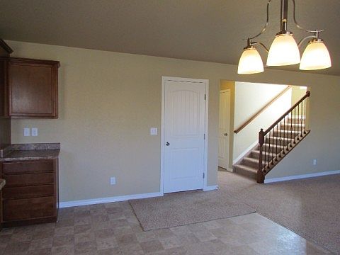 Garage Door, Open Staircase