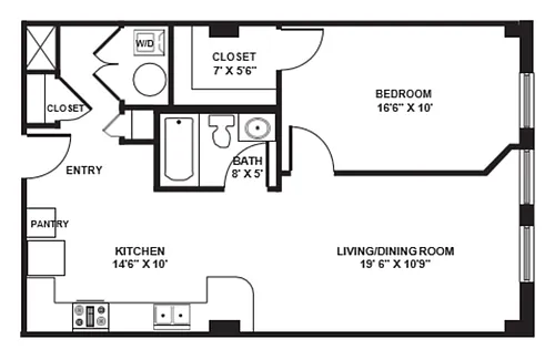 Floor plan 414