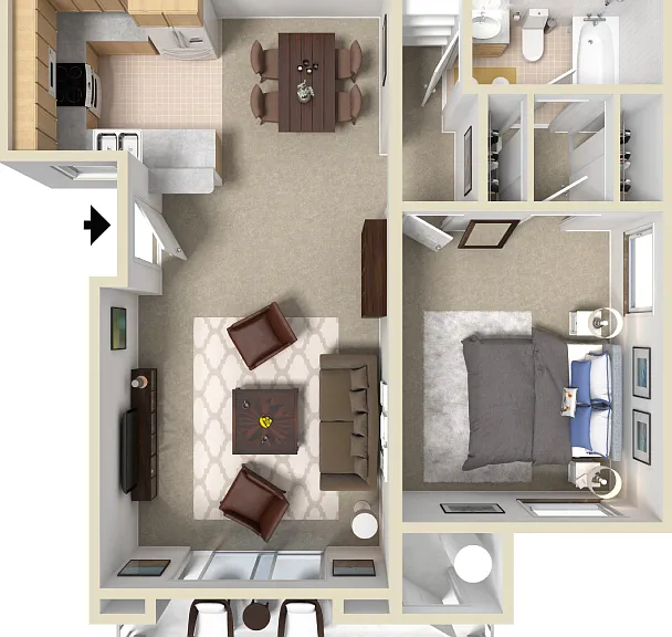 The Village Apartments — Photo 11
