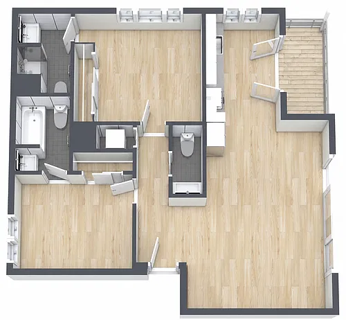 Floor plan 401
