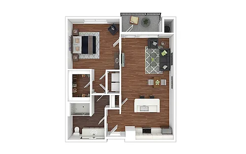 Floor plan A4 Mt Evans