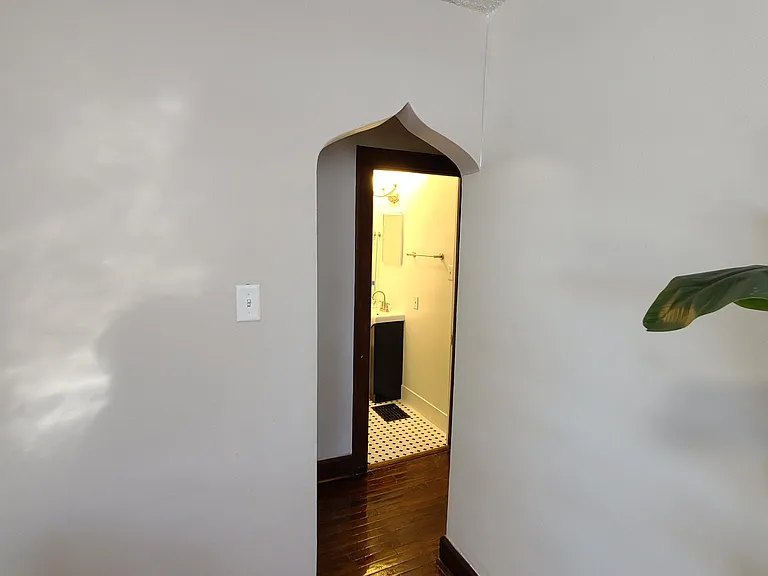 Historic cut doorway