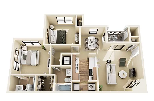 Floor plan Thornhill