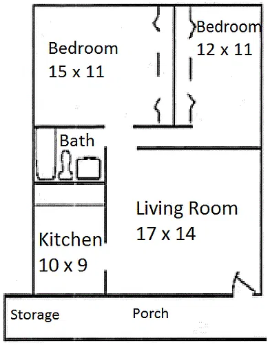 Floor plan Garden H I