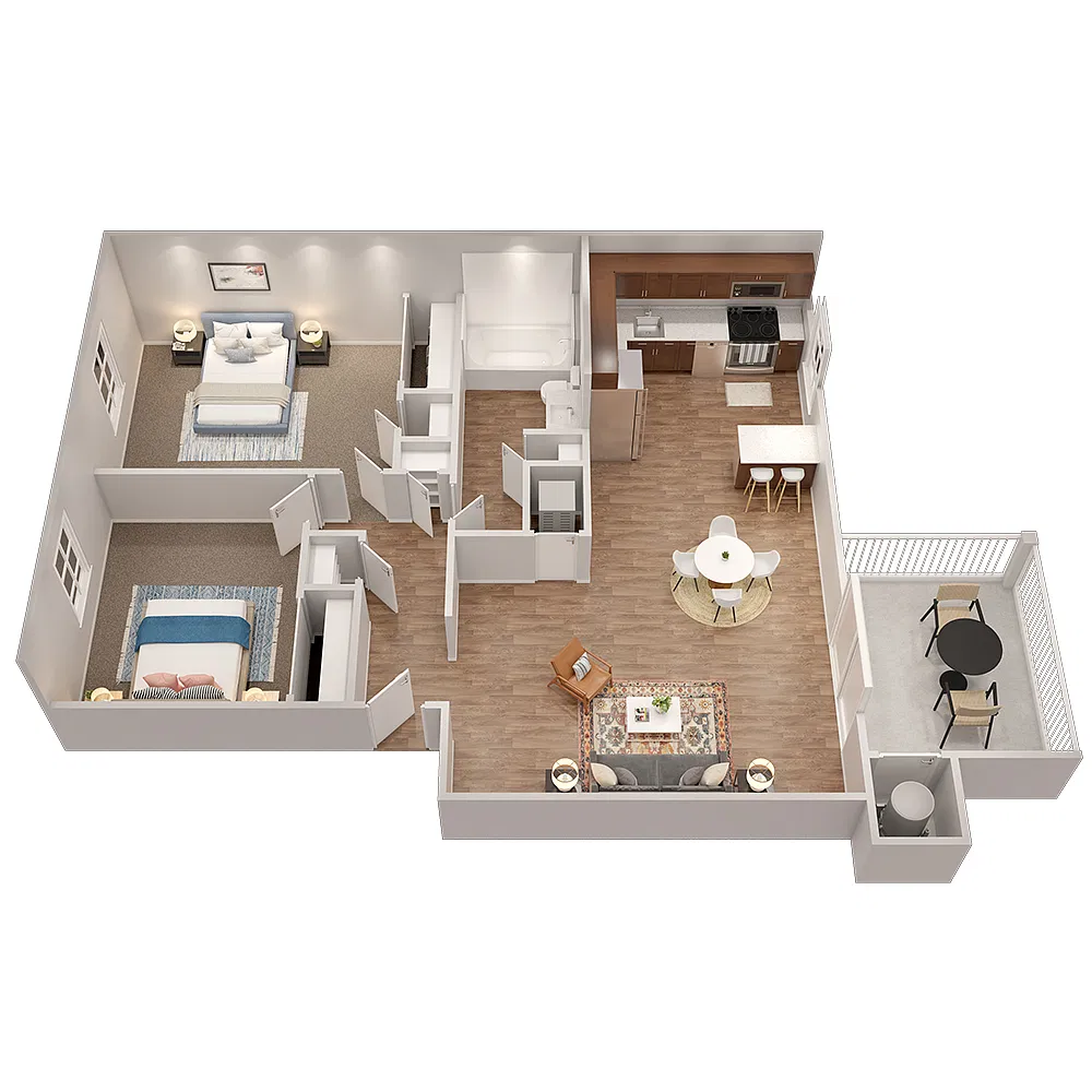 Floor plan B1