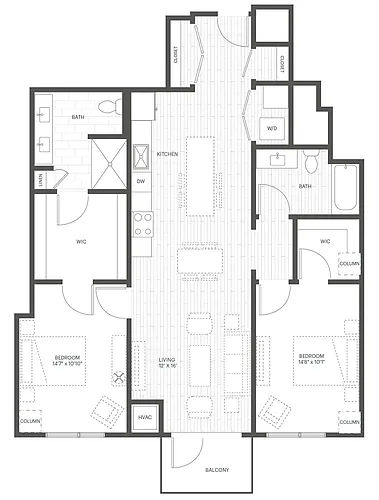 Floor plan B4T