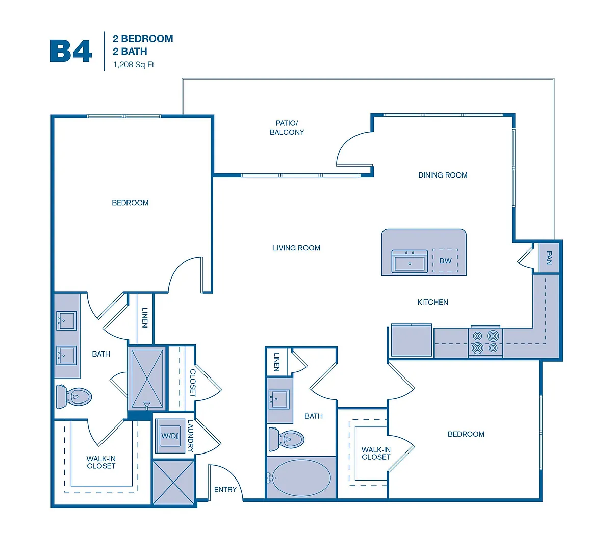 Floor plan B4