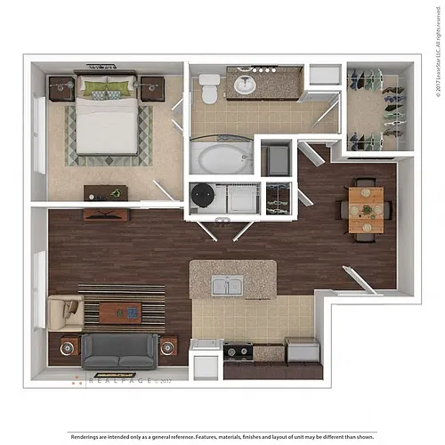 Floor plan A1B