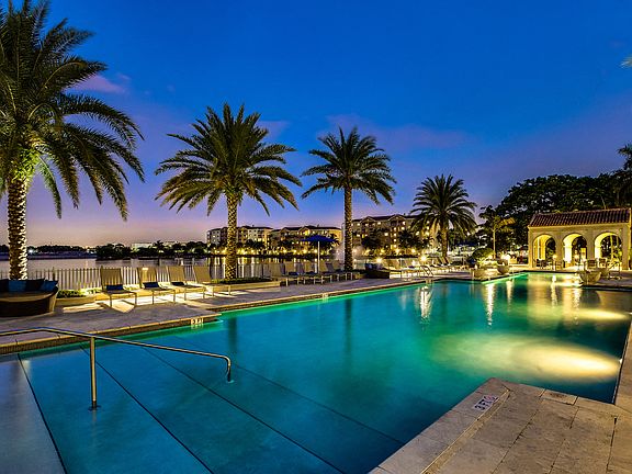 Views of the lake from the pool deck