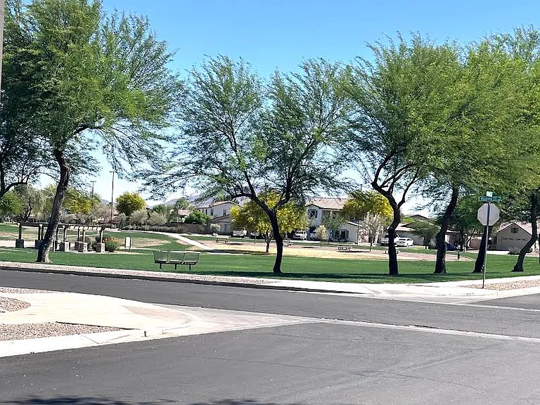 from driveway
