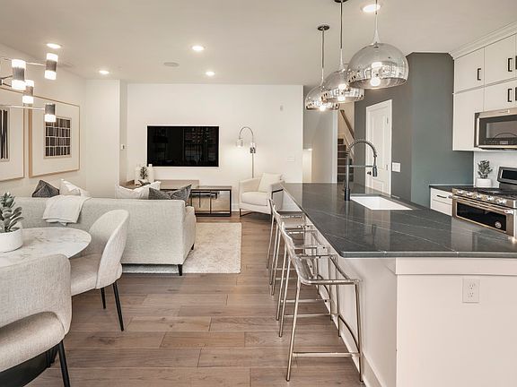 Modern, open layout only found in new homes - Model Representation