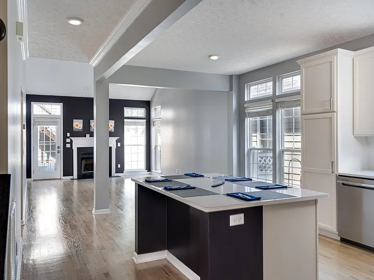 Open concept living area