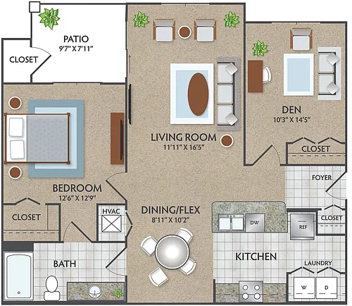 Floor plan B4