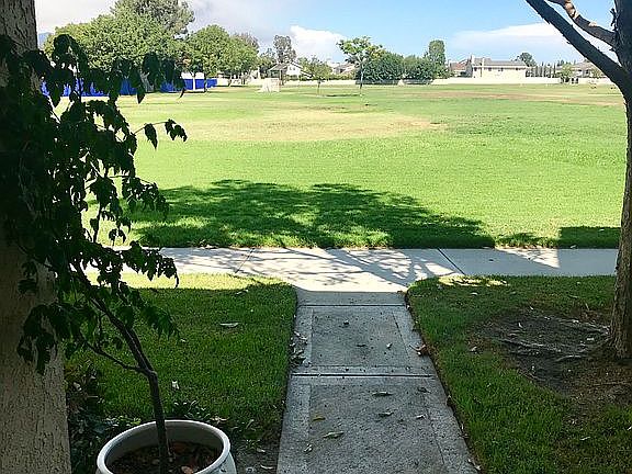 Front door porch view