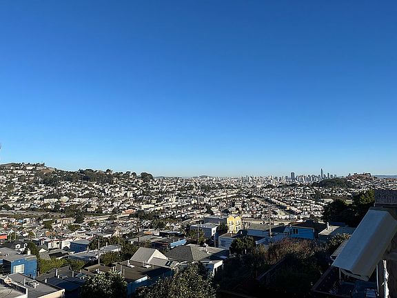View from bedroom window