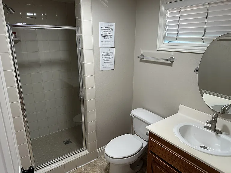 1st Floor 3rd Bathroom with Shower.
