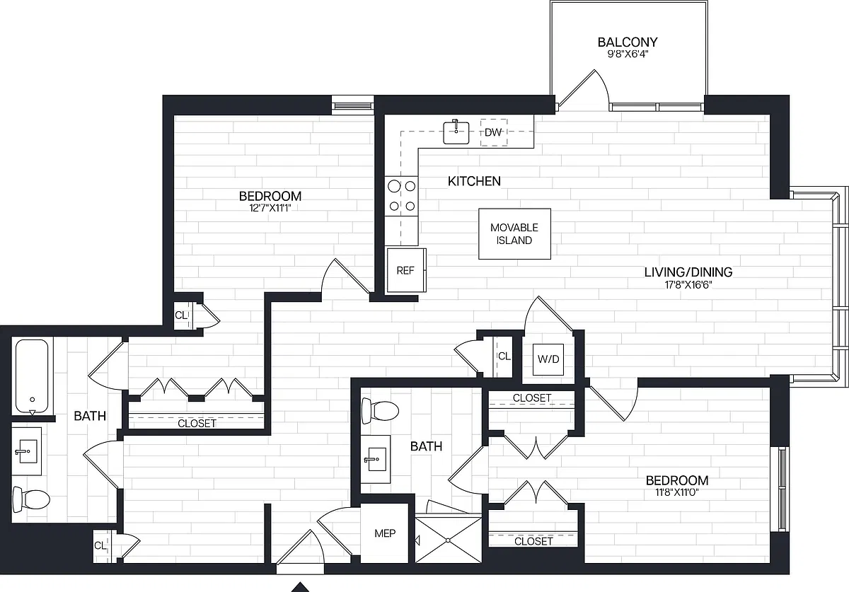 Floor plan BD1
