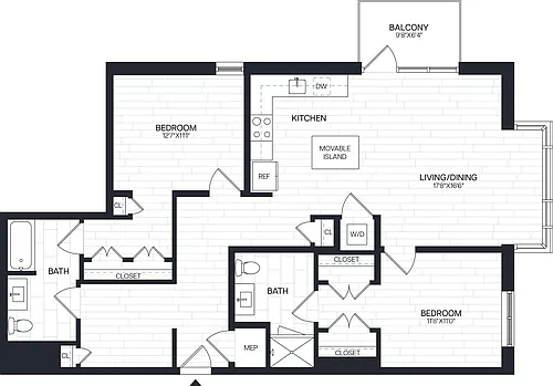 Floor plan BD1