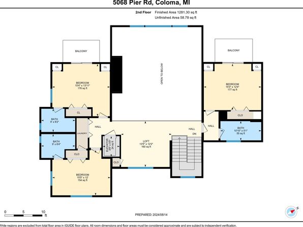 5068 Pier Rd, Coloma, MI 49038