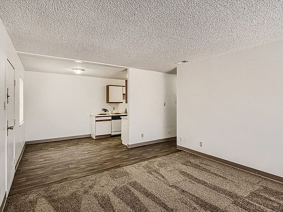 Connected Living and Dining Area