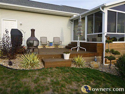 Deck off of Sunroom