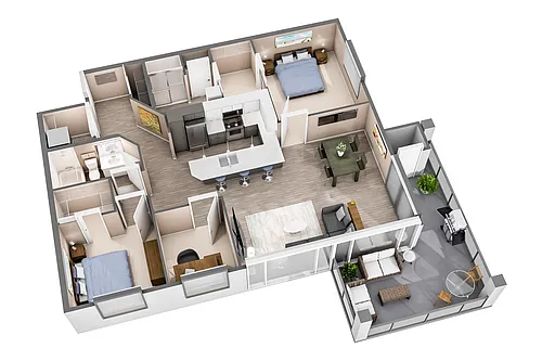 Floor plan Florence