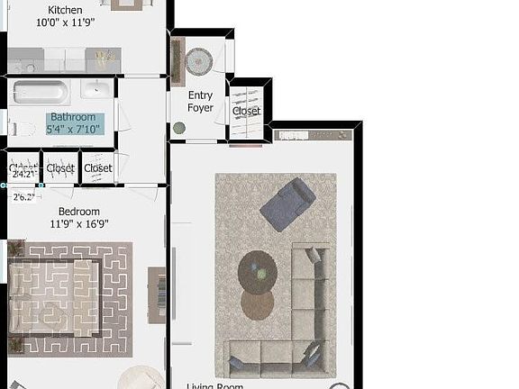4th image of 312B Larchmont Acre W #2B